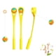thumbnail image 3 of Juguete Para Lanzar Pelotas De Plástico Con Mango Largo, Juguete Para Lanzar Pelotas Para Entretenimiento De Perros Con Cuerda Elástica Y Mordedor Para Exteriores matsuzay PT001574-02, 3 of 7