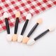 thumbnail image 1 of Aplicador de sombra de ojos de 10 piezas, brocha desechable para sombra de ojos, brochas de maquillaje, herramientas de maquillaje para sombra de ojos, doble cara, 1 of 5