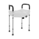 thumbnail image 1 of Elevador para Inodoro Gris con Pasamanos Desmontables, Seguro Frontal y Diseño Ergonómico, 1 of 6