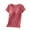 Red, variant on Stamzod Lightweight Tops & Blouses with Built-In Cups Summer Solid Color Round Neck Pajamas Sleepwear Casual Fit Short Sleeve Plus Size Shirts for Women Gray B XXXL