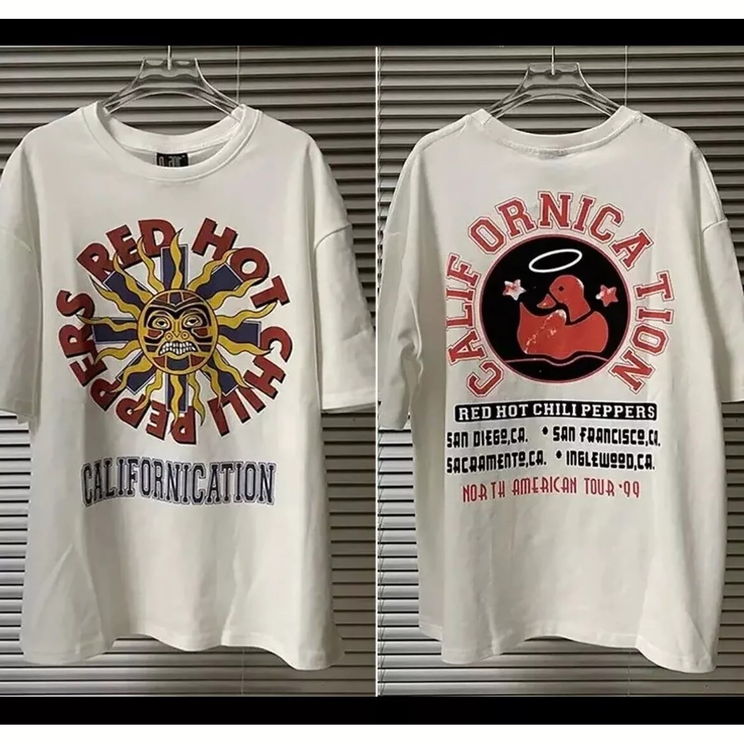 Red Hot Chili Peppers T-shirt Shirt Tshirt Band Tee Vintage Red Hot Chili Peppers T-shirt Shirt Tshirt Band Tee Vintage