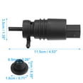 thumbnail image 6 of Windshield Washer Motor Pump with Grommet for Honda Pilot Black, 6 of 6
