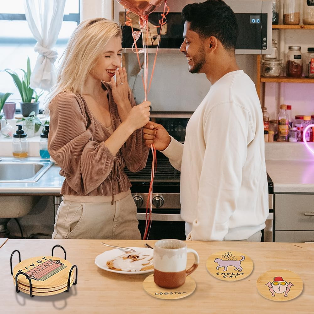 Friends Merchandise - Friends Sous-Verre De Boissons Avec Support