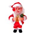 thumbnail image 2 of 1pc Christmas Light Up Santa Indoor Decorative Figurine, 2 of 8