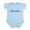 Sky Blue, variant on CafePress - Made In China Infant Bodysuit - Baby Light Bodysuit, Size Newborn - 24 Months
