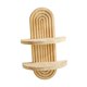 thumbnail image 5 of Estante de pared de madera estilo bohemio con arcoíris, decorativo, elegante, para guardería, resistente y flotante. 21.5cmx35cm, 5 of 9
