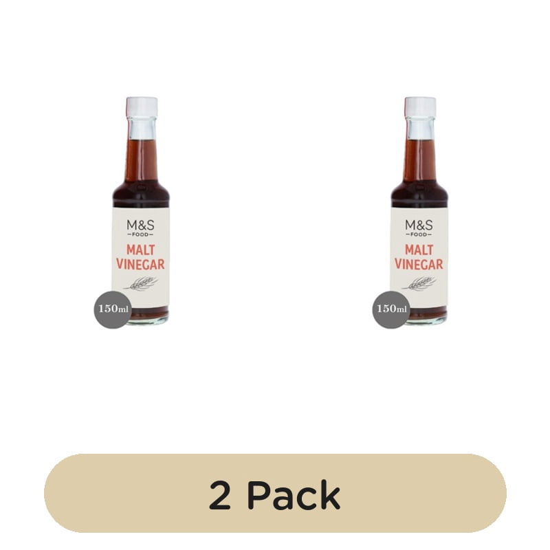 M&S Malt Vinegar 150ml, British Import (Pack of 2)