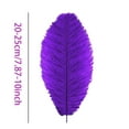thumbnail image 2 of EANJE Mardi Gras Feathers (18 Pcs), Captivating Gold & Purple for DIY Crafts, Carnival Costumes & Party Decoration, 2 of 5
