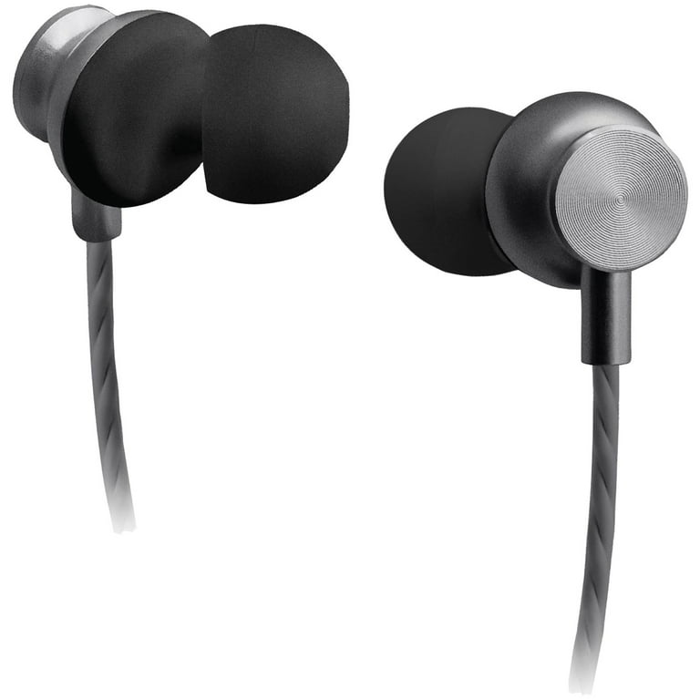 Fisher Smooth Sound Stereo Bluetooth Earphones with Inline Remote Black Walmart