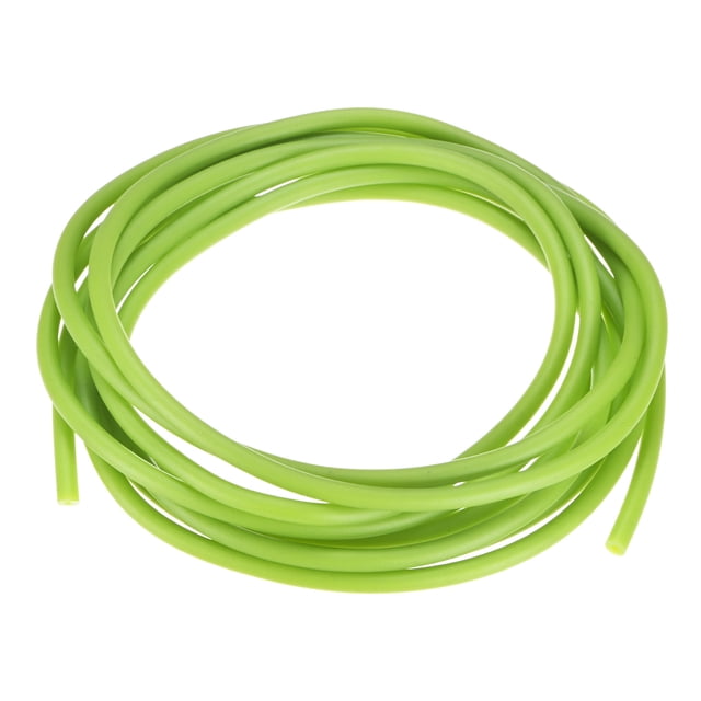Uxcell Manguera de Caucho de Látex Natural de 3 Metros, 1.7x4.5mm (IDxOD), Verde