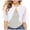A-White945, variant on Bibifish Womens Chiffon Shrug Cardigan Three Quarter Sleeve Sheer Cropped Open Front Shawl