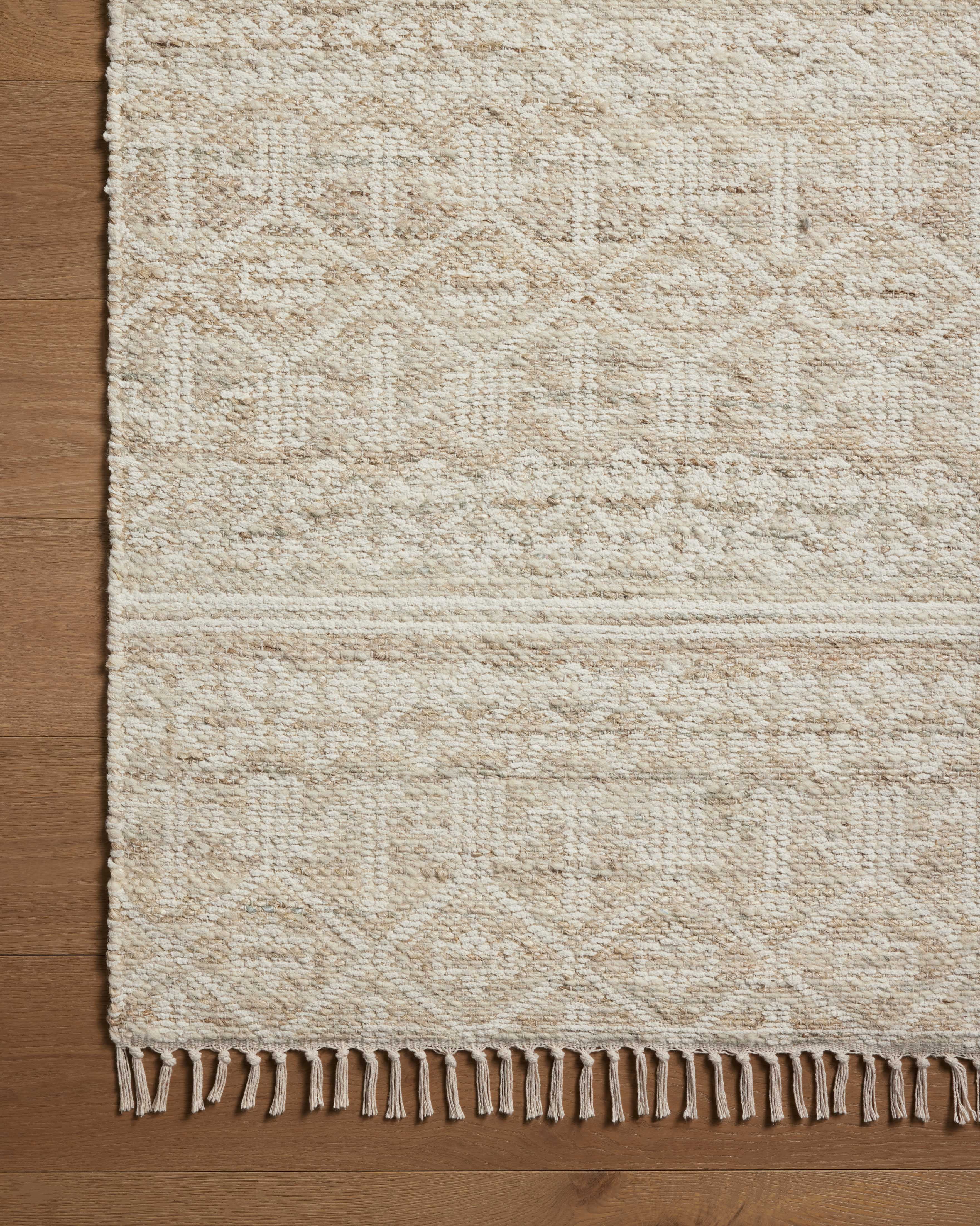 Angela Rose x Loloi Rivers Sand / Ivory 7'-9" x 9'-9" Area Rug
