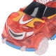 thumbnail image 2 of Tracks Cars 6 LED Lights Remote Control Light Up Track Cars with Music for Children Red, 2 of 4