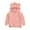 Pink, variant on YDOJG Boys Sweatshirts Cute Ear Hoodie Sweatshirt Baby Top Boys Girls Solid Toddler Boys Tops