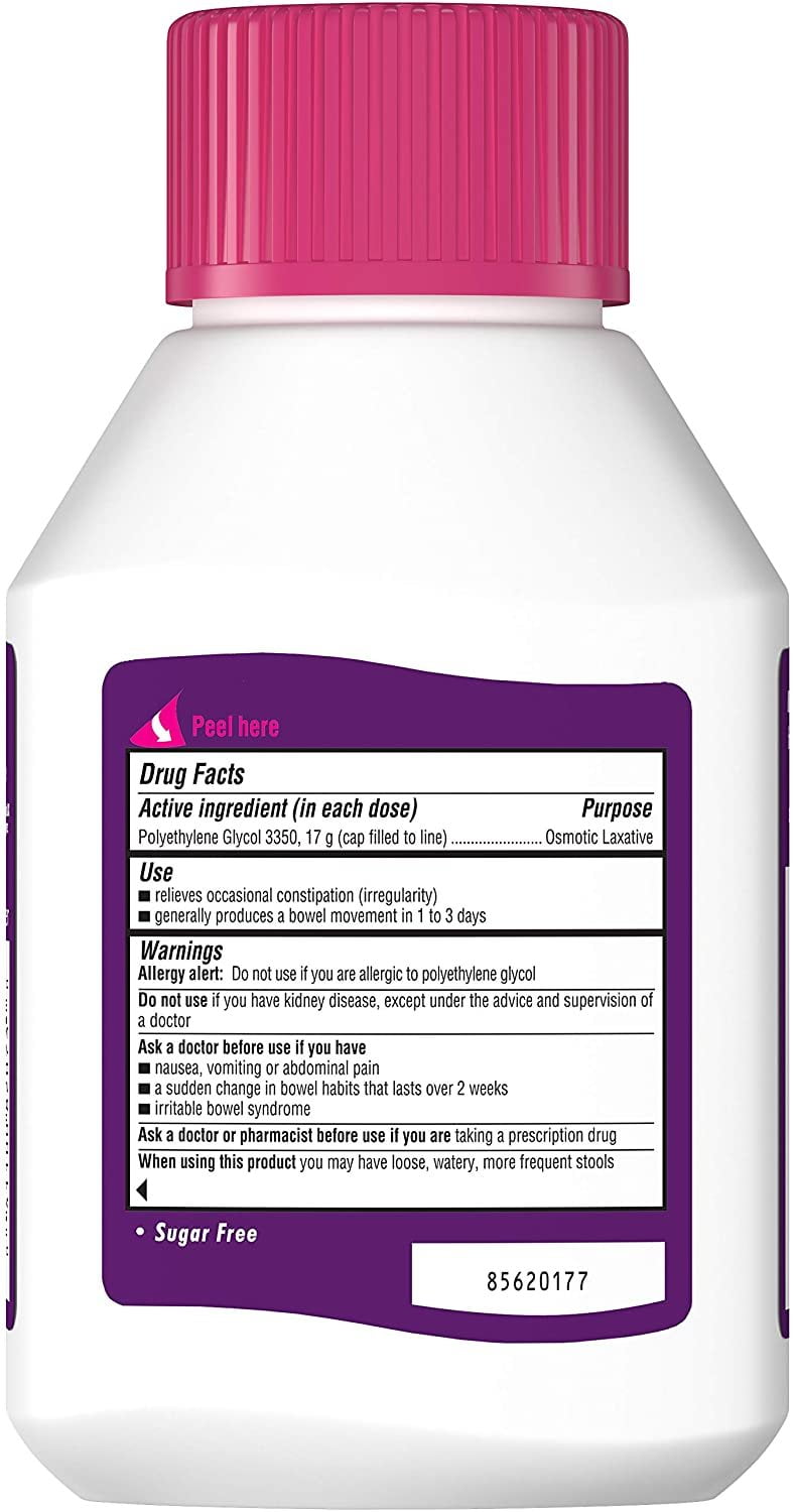 Miralax Laxative Powder For Gentle Constipation Relief Unflavored Powder Grit Free 14 Doses 8 3 Oz Walmart Com Miralax Laxative Powder For Gentle Constipation Relief Unflavored Powder Grit Free 14 Doses 8 3 Oz Walmart Com