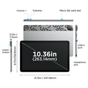 UGEE UT2 Fun Drawing Pad, 10.36 inch Drawing Area with 2K Display, 6GB + 128GB,Standalone Graphics Tablet No Computer Needed.