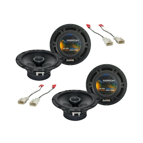 Scion xA 2004-2006 OEM Speaker Upgrade Harmony Speakers (2) R65 Package New