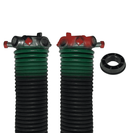 

Garage Door Torsion Springs (243 x 1.75 x 35) - Pair | 1 Nylon Bushing | Left and Right Hand Wound Replacement (Pair)