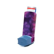 Carbon Fiber Skin Compatible With Ventolin HFA Asthma Inhaler Sticker Design Design Star Power