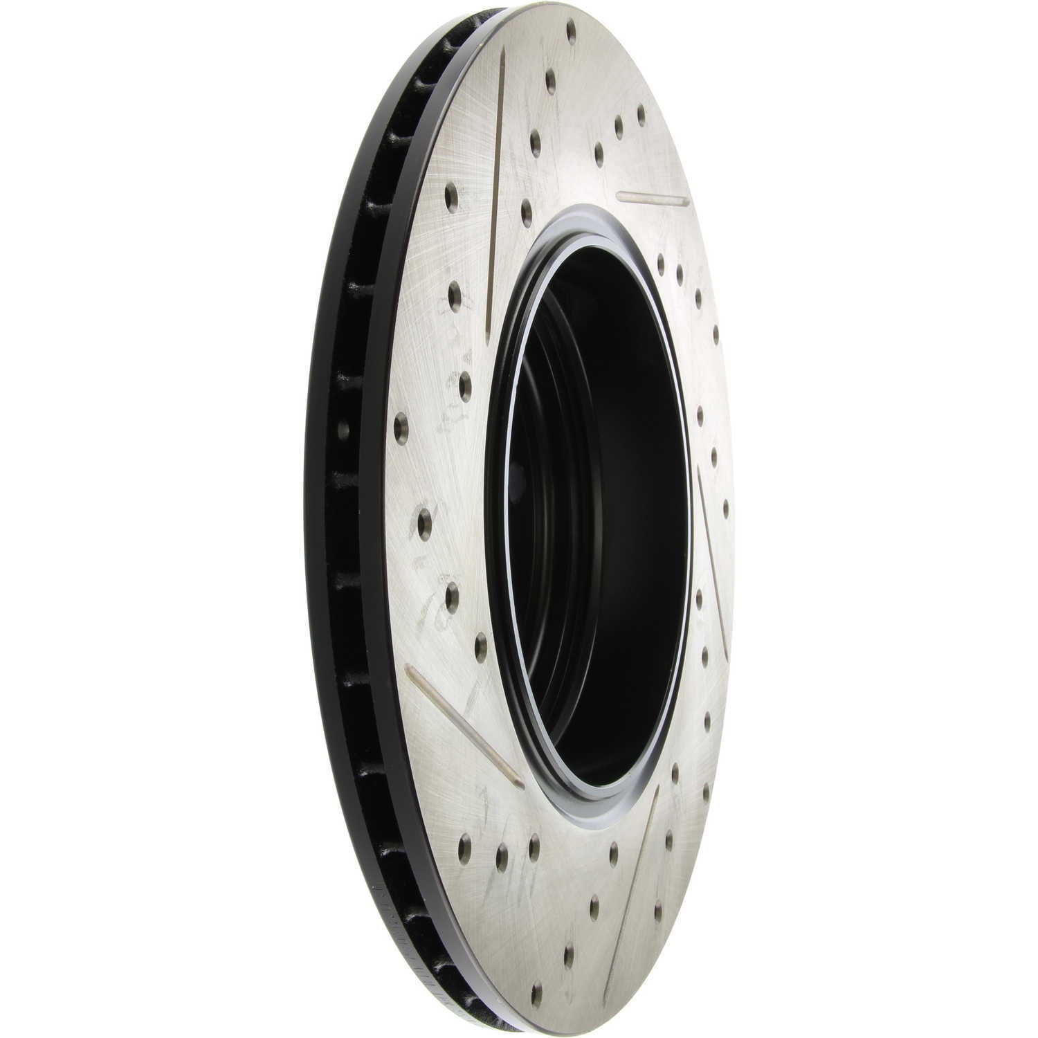 Stop Tech 127.34065L Sportstop Slotted and Drilled Brake Rotor Fits select: 2002-2005 BMW 745, 2003-2005 BMW 760