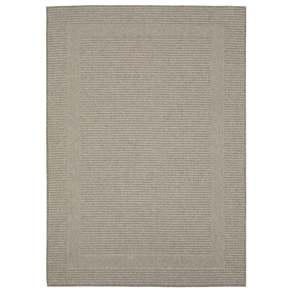 Woven Trends Aico Collection Area Rug CA05N Casual Grey/Light Grey 6' X 9' Rectangle Durable Soft Pile Spot Clean Polypropylene Machine Made Area Rug