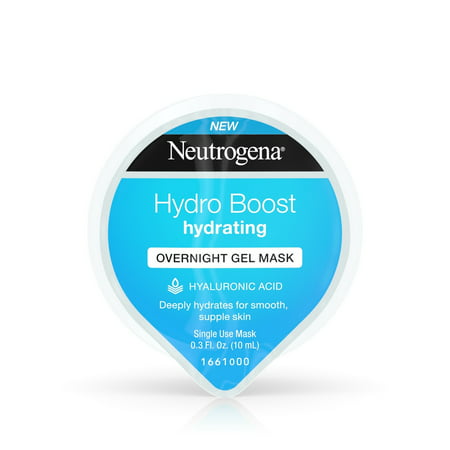 Neutrogena Hydro Boost Hydrating Overnight Gel Mask, 0.3 Ounces