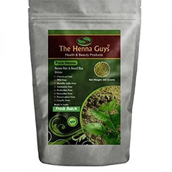 300 Grams 100% Pure & Natural Henna Powder For Hair Dye / Color - The Henna Guys 300 Grams 100% Pure & Natural Henna Powder For Hair Dye / Color - The Henna Guys
