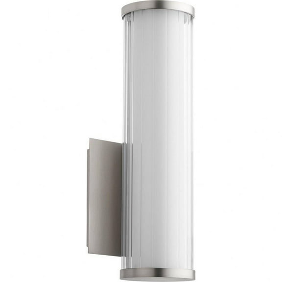 9W 1 Led Wall Mount in Transitional Style 5.13 inches Wide By 12.5 inches High-Satin Nickel Finish Bailey Street Home 183-Bel-3399831