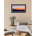 thumbnail image 3 of DECORARTS - Panchchuli. Snowy Mountain Sunset, Giclee Print on Acid Free Cotton Canvas Matching with Solid Wood Black Silver Frame. Total Size: W 27.25" x H 15.25", 3 of 5