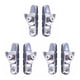 thumbnail image 3 of sweethay 1 par de pastillas de freno ligeras antideslizantes resistentes al desgaste soporte de goma bloque impermeable accesorios de bicicleta Type7 NO7, 3 of 6