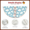 thumbnail image 3 of Fotbe Cute Animals Pattern Christmas Tree Skirt, Tree Skirts Plush Christmas Decorations, Christmas Tree Skirts Xmas Decorations Holiday Party Decor-36", 3 of 6