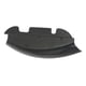 thumbnail image 3 of Equipo de deflector de árbol triple inferior negro brillante compatible con Touring glide at street 14-18 de seguridad shamjiam Motocicleta del deflector de viento, 3 of 8