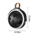 thumbnail image 2 of TERGAYEE Portable Camping Fan,Tent Fan Battery Operated/USB Personal Fan for Camping RV BBQ Travel Home Office Desk Indoor Outdoor, 2 of 6