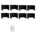 thumbnail image 1 of 8 Pack Desk Dividers for Students, Waterproof Plastic Study Carrel Divider, Easy to Clean Privacy Classroom Shield, 1 of 5