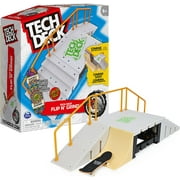 TECH DECK, Flip N Grind X-Connect Park Creator, Customizable and Buildable Ramp Set with Exclusive Fingerboard, Kids Toy for Boys and Girls Ages 6 and up