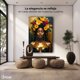 thumbnail image 4 of Cuadro Decorativo Canvas Revolution Resplandor Floral 60x90, 4 of 4