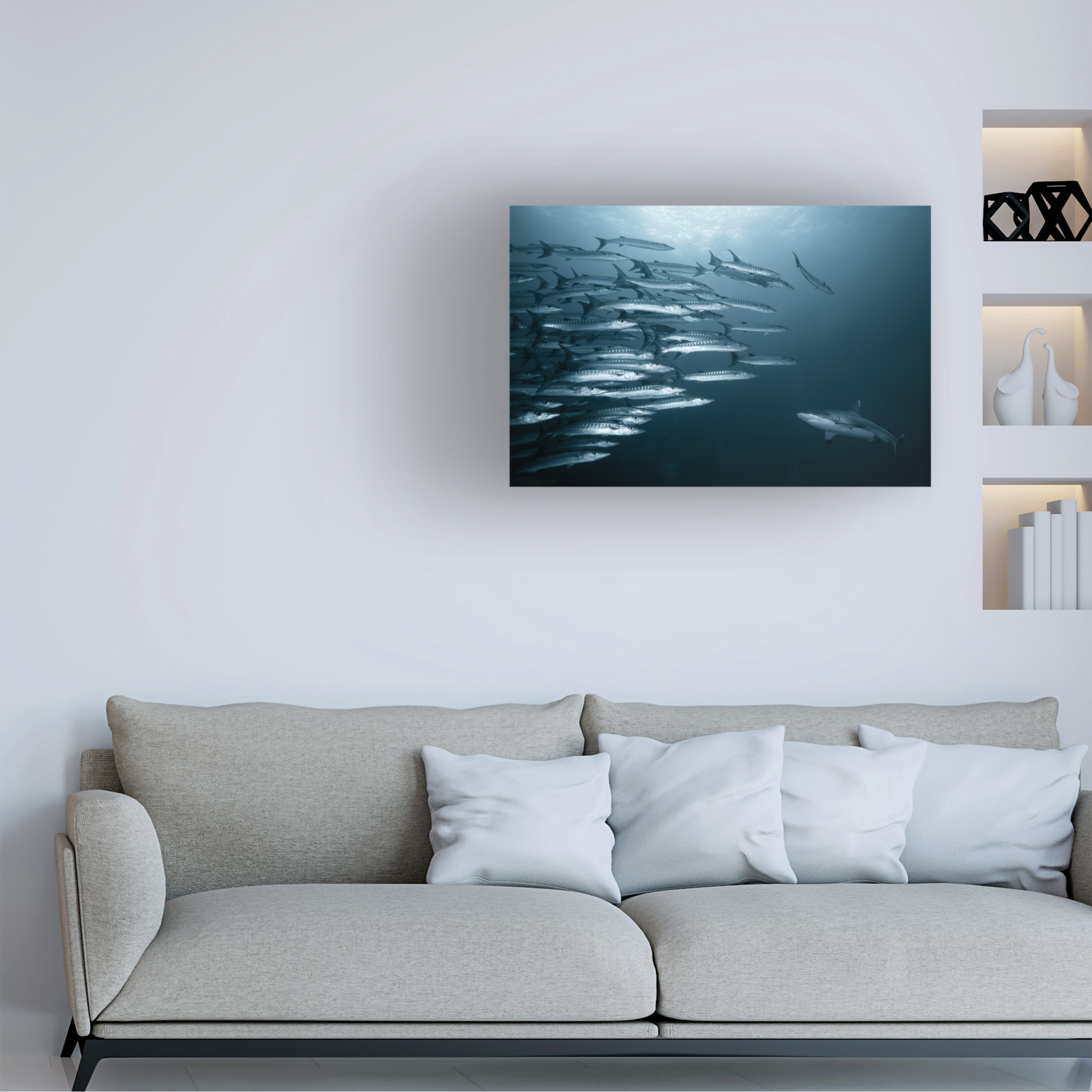 Andrey Narchuk 'Oppositin' Canvas Art