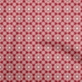 thumbnail image 1 of oneOone Silk Tabby Red Fabric Asian Ornamental Sewing Craft Projects Fabric Prints By Yard 42 Inch Wide, 1 of 4