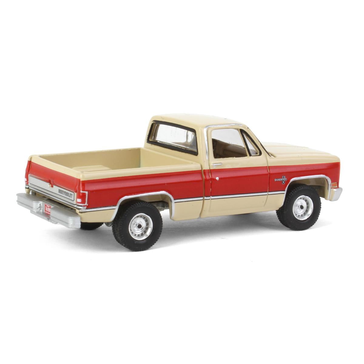 1987 Chevrolet Silverado 10 Fleetside-Tan Body Color w/Bright Red Center Sides&nbsp;