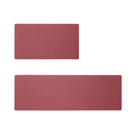 

2 Piece Kitchen Floor Mats Kitchen Mat With Padded Non-Slip Waterproof