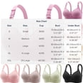thumbnail image 3 of EaskTriop Wireless Bra for Women Full Coverage Plus Size Supportive Bra Comfortable Everyday Bralettes Wide Straps Soft Non Padded, 3 of 6