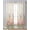 Peach Pink Beige, variant on Pink Flowers Sheer Curtains 63 Inch Length 2 Panels Set for Living Room/Bedroom, Spring Floral Daisy Farmhouse Pastoral Botanical Kitchen Curtains Grommet Curtains Window Treatments 42"x63"x2