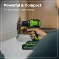 thumbnail image 4 of Greenworks Ensemble Combiné d'Outils Électriques 24 V 5 Pcs, 4 of 12