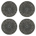 thumbnail image 5 of Saro Lifestyle Beaded Design Table Mats (Set of 4) Gold, 5 of 5