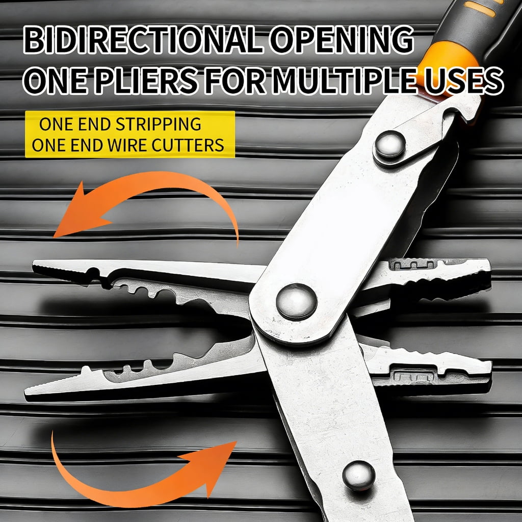 CEORPER Double Head Reversible Multi Purpose Electrician Wire Cutters Pliers With Construction Suitable For Various Repair Tasks