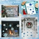 thumbnail image 5 of 300 pegatinas de copos de nieve con purpurina, pegatinas de espuma navideñas, autoadhesivas, azules y blancas, para decorar fiestas navideñas., 5 of 5
