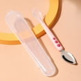thumbnail image 4 of Lightweight Mud Silicone Puree Scrapping Spoons Scraping Practical Fruit Scraper Food Fruits 20.5cm/8 Inch Length, 4 of 4