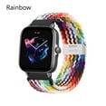 thumbnail image 3 of ALMNVO 20mm/22mm Band for Amazfit GTS/2/2e/3/GTS2 Mini/GTR/3/3Pro/GTR2/57mm/Stratos Nylon Braided Elastic Bracelet Amazfit Bip Strap -Maize, 3 of 7