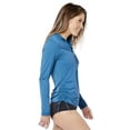 thumbnail image 2 of Carve Designs Cruz Rashguard Azul Large, 2 of 4