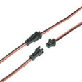 thumbnail image 4 of 5 Pairs Jstsm 5 Pin Plug Male To Female Wire Connector Led Light With Cable, 4 of 4
